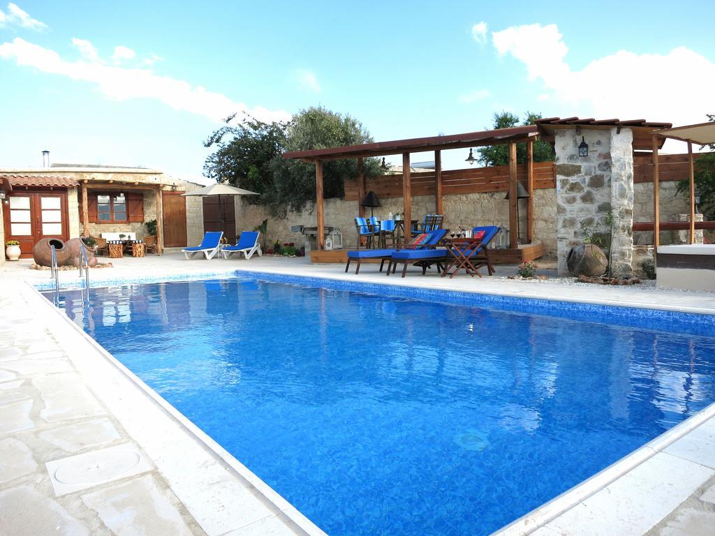 Villa Simona Stone House à Polis Chambre photo